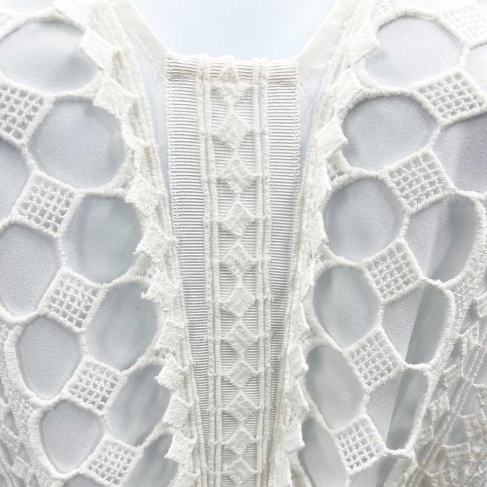 Kobi Halperin Audrina White Crochet Eyelet Lace D… - image 5