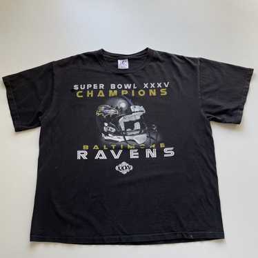 NFL × Vintage Vintage 90s Baltimore Ravens Super … - image 1