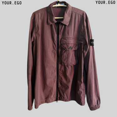 Stone Island Stone Island Overshirt Garment Dyed … - image 1