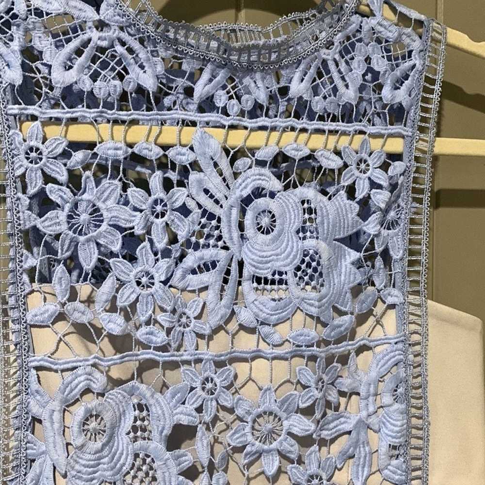 SELF-PORTRAIT Lace Pattern Mini Dress - image 11