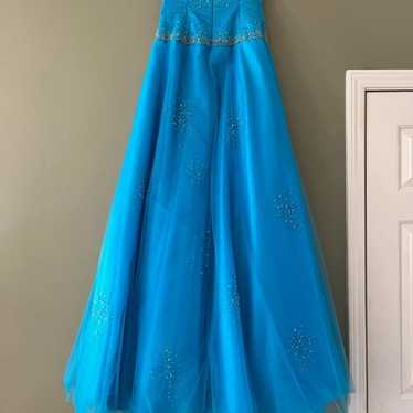 Bright Blue Prom Dress
