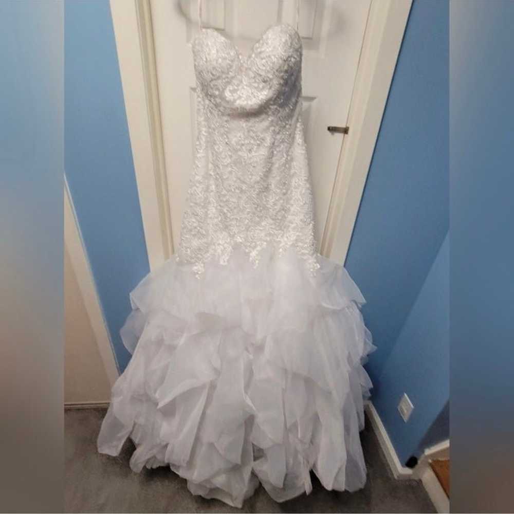 wedding dress size 10 - image 2