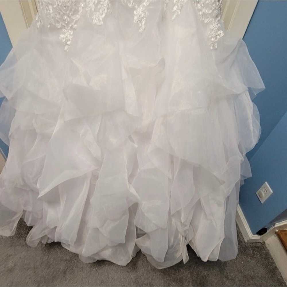 wedding dress size 10 - image 3