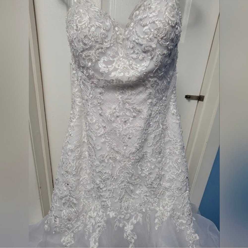 wedding dress size 10 - image 4