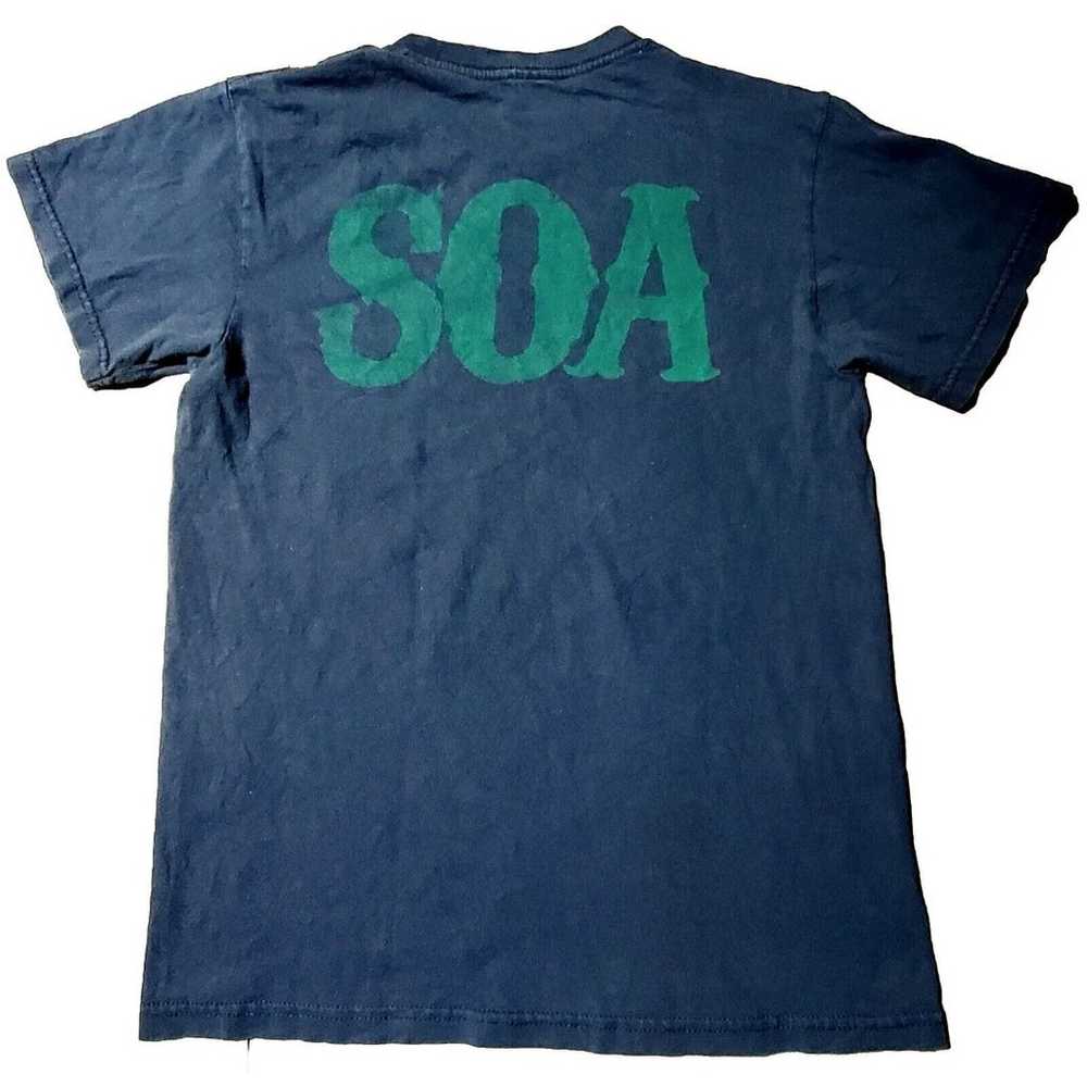 Sons Of Anarchy Ireland Shirt Mens Small Faded Bl… - image 3