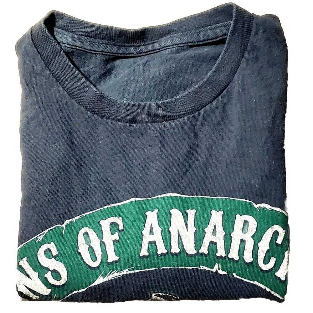 Sons Of Anarchy Ireland Shirt Mens Small Faded Bl… - image 5