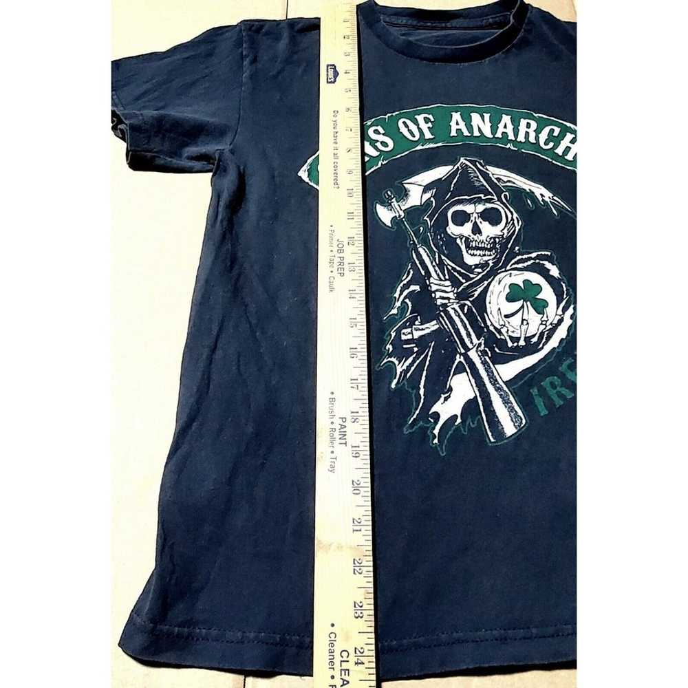 Sons Of Anarchy Ireland Shirt Mens Small Faded Bl… - image 7