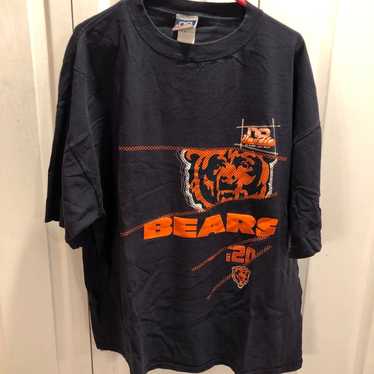 Vintage 1990s Chicago Bears No Huddle Tee Blue