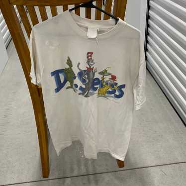 Vintage 1999 Dr.Seuss Grinch Graphic T Shirt Size… - image 1