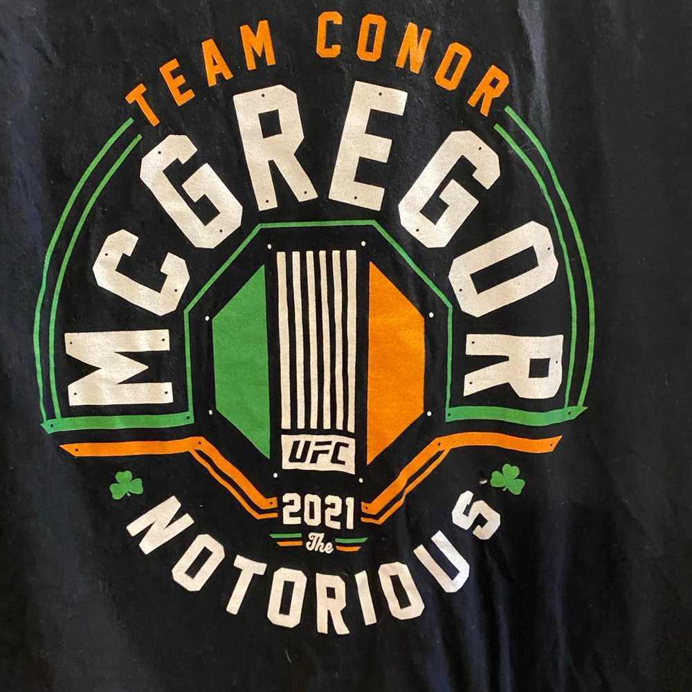 UFC Team Conor McGregor 2021 T-shirt, Size Medium - image 2