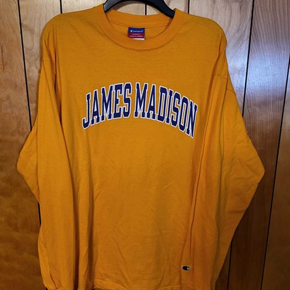 James Madison University Shirt XL Long Sleeve CHA… - image 2