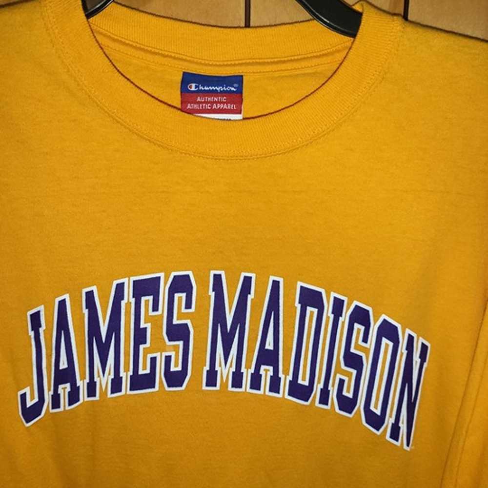 James Madison University Shirt XL Long Sleeve CHA… - image 4
