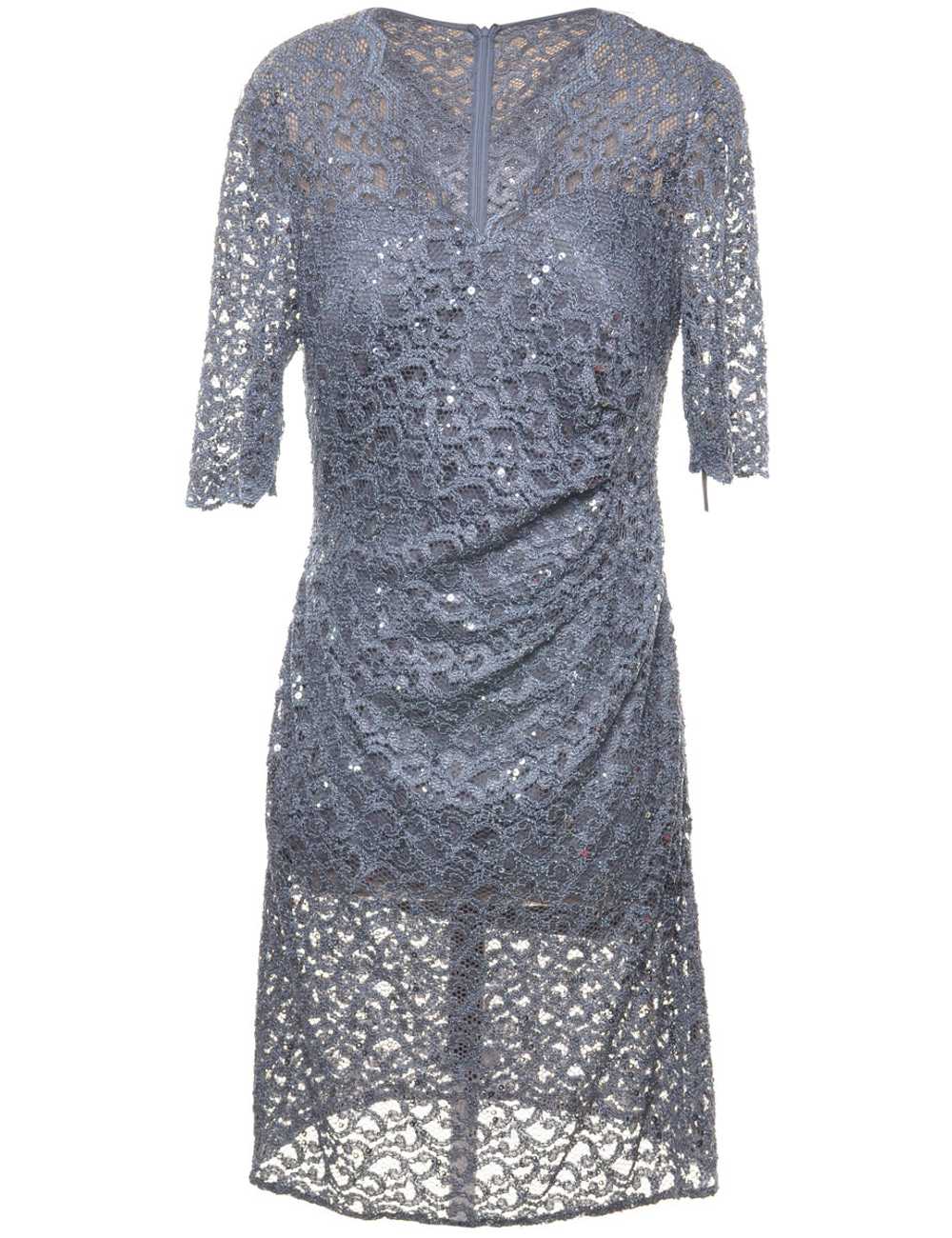 Sequined Evening Dress - M - image 1