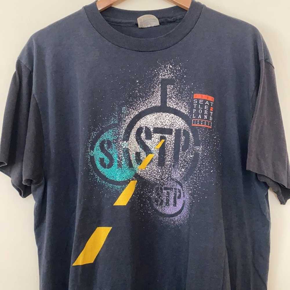 Vintage 1989 STP T shirt - image 3