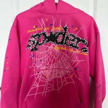 sp5der pink！ Pink Sp5der Hoodie | New Trending Unisex Hoodie At 30% OFF