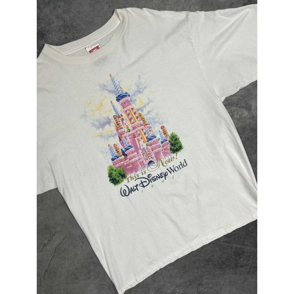 Walt Disney World Anniversary Vintage 90s Graphic… - image 1