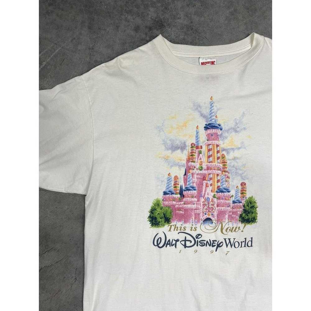 Walt Disney World Anniversary Vintage 90s Graphic… - image 2