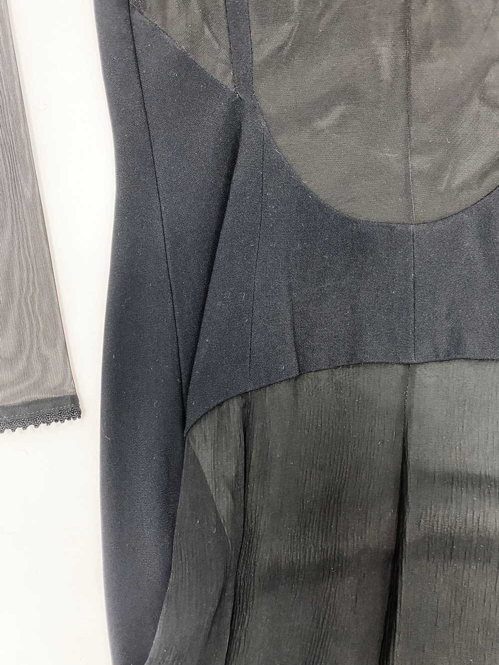 Gianfranco Ferre 90s sheer chiffon dress - image 10