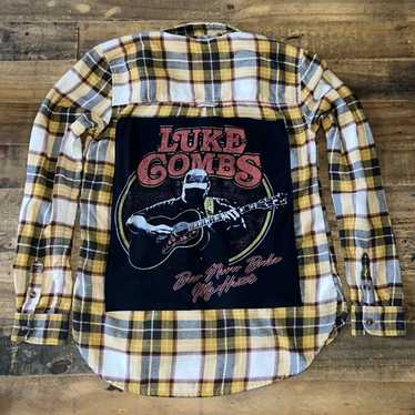 Custom Luke Combs Flannel