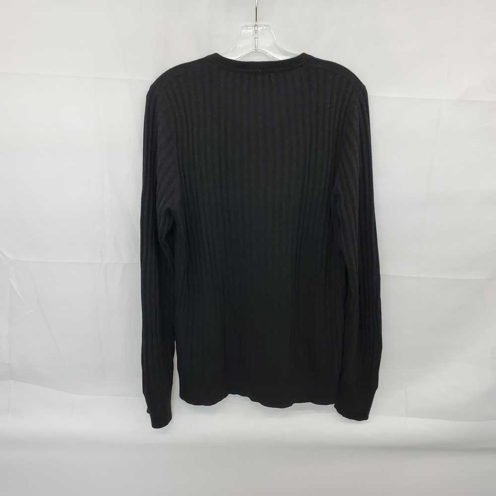 Burberry Brit Dark Gray Cashmere Blend Sweater MN… - image 2