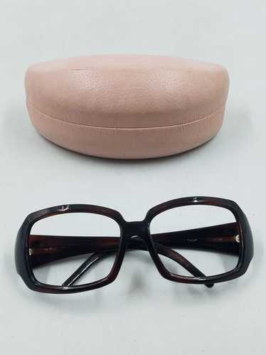 Fendi FF Brown Square Eyeglasses