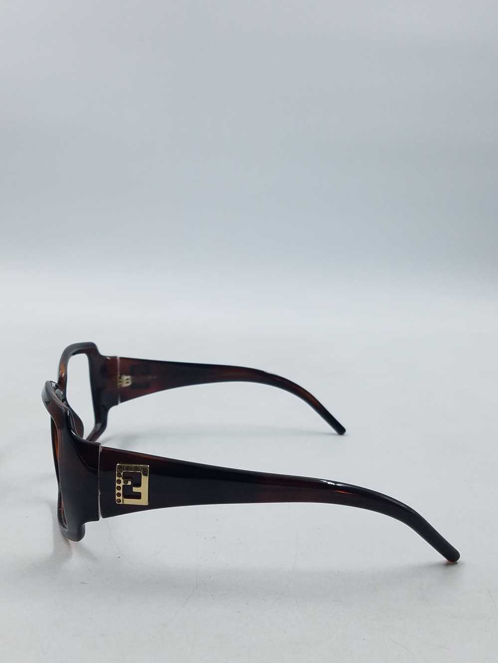 Fendi FF Brown Square Eyeglasses - image 4