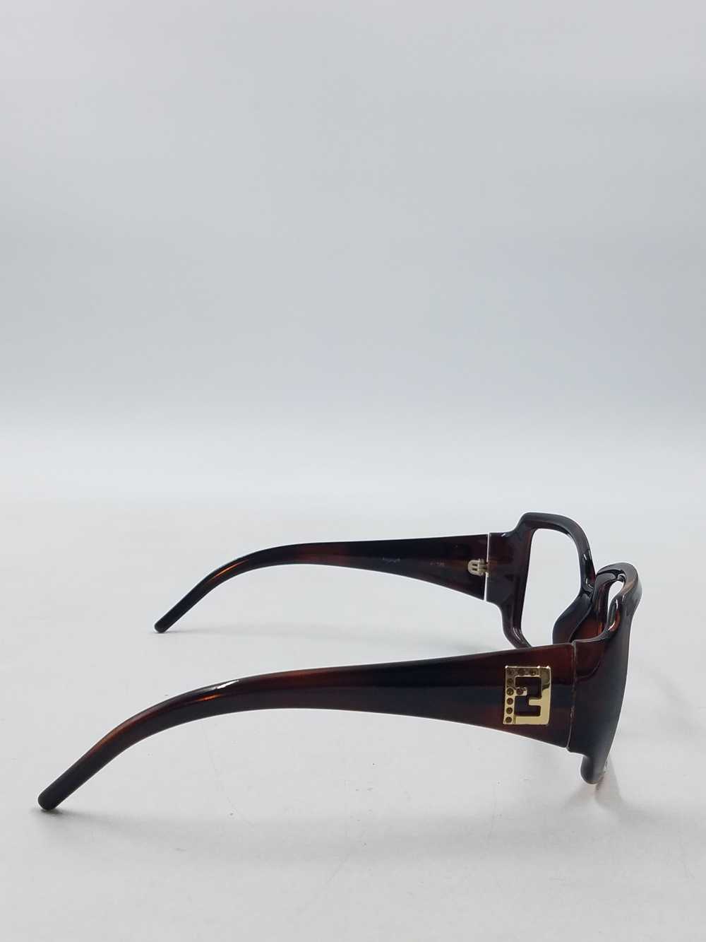 Fendi FF Brown Square Eyeglasses - image 5