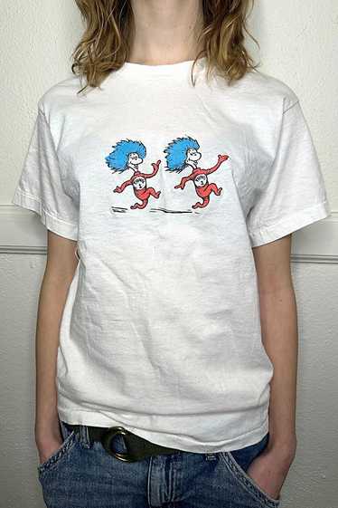 Vintage 90s Dr. Suess "Thing 1 & Thing 2" Tee Sele