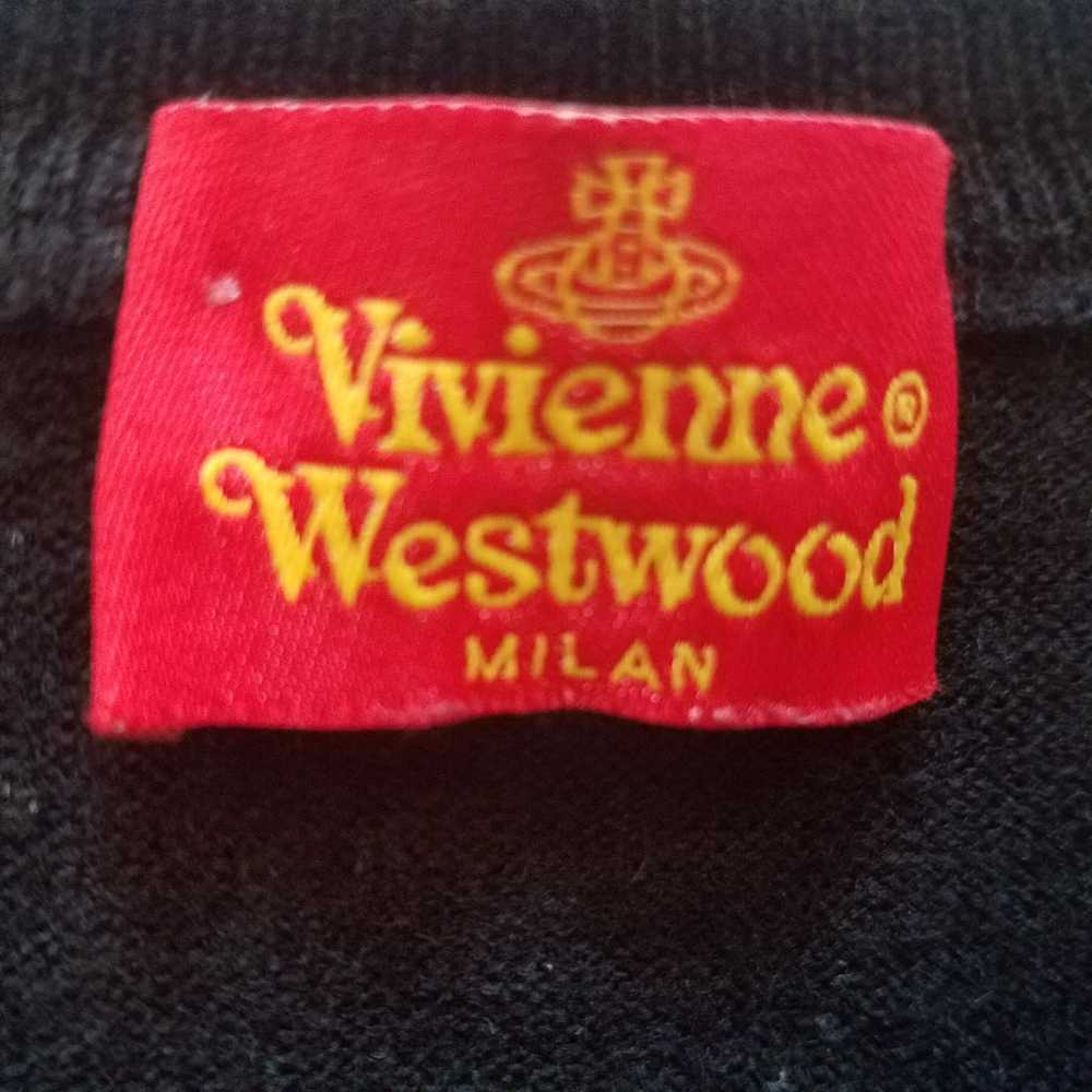 Vivienne Westwood Womens Black Short Sleeve Crew … - image 3
