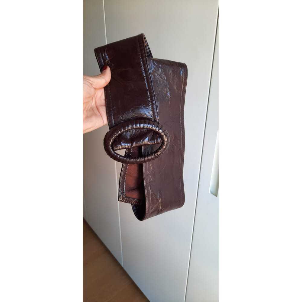 Max Mara Patent leather belt - image 8