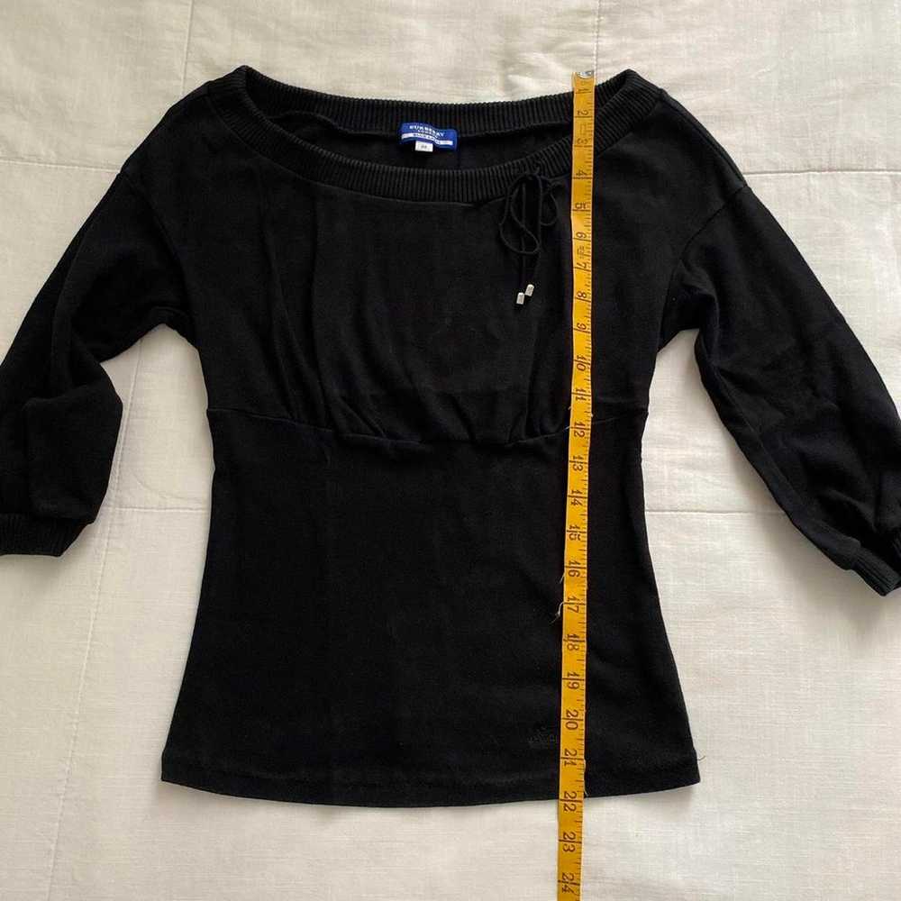 Burberry Black Boatneck Sweatshirt - image 6