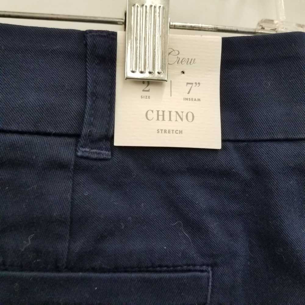 J. Crew Chino Shorts NWT Size 2 - image 3