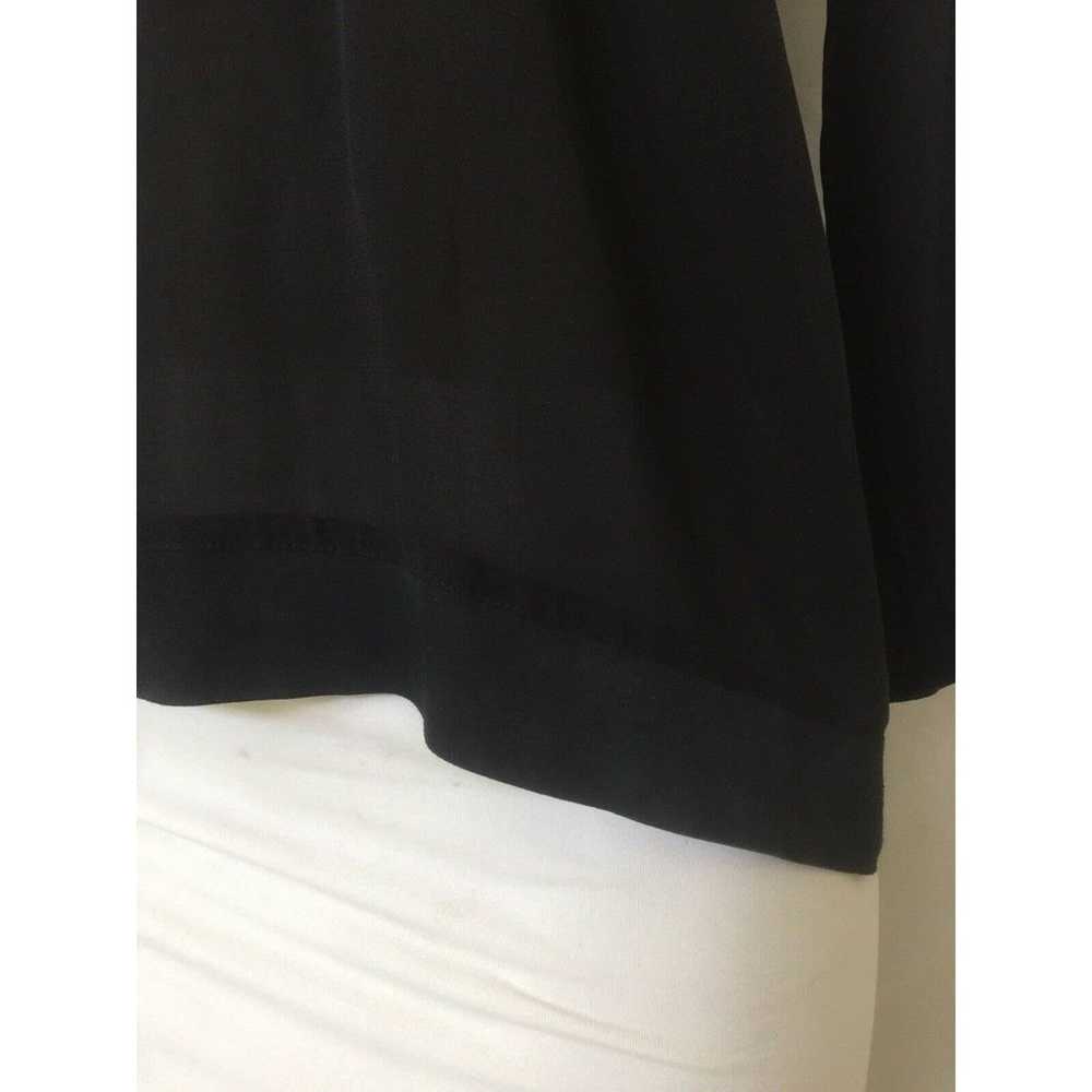 KeistenseN Du Nord Top Blouse Silk 3/4Sleeve Shee… - image 3