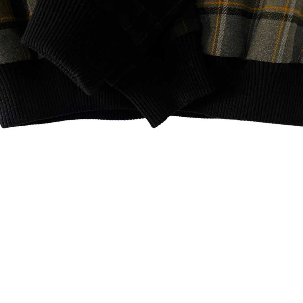 Band Of Outsiders Italy Plaid Color Block Long Sl… - image 6