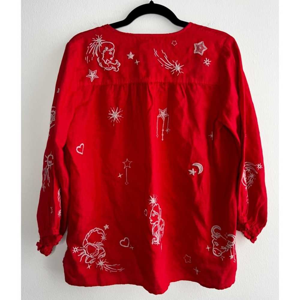 NEW Johnny Was Astrology Embroidered Tunic - image 2