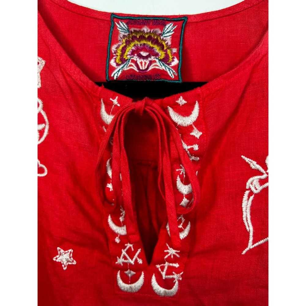NEW Johnny Was Astrology Embroidered Tunic - image 3