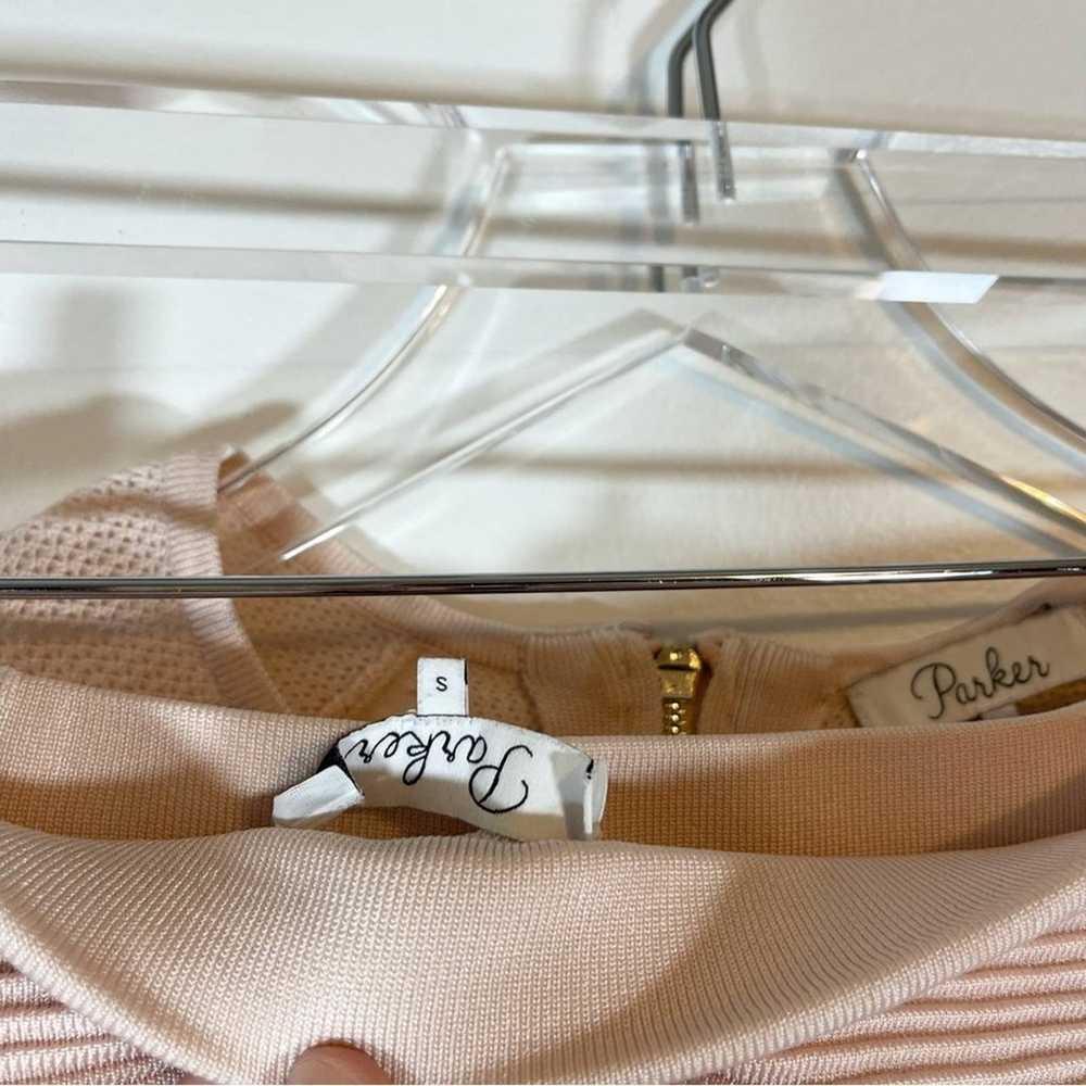 Revolve Parker Skirt and Blouse Set Blush Pink Kn… - image 7