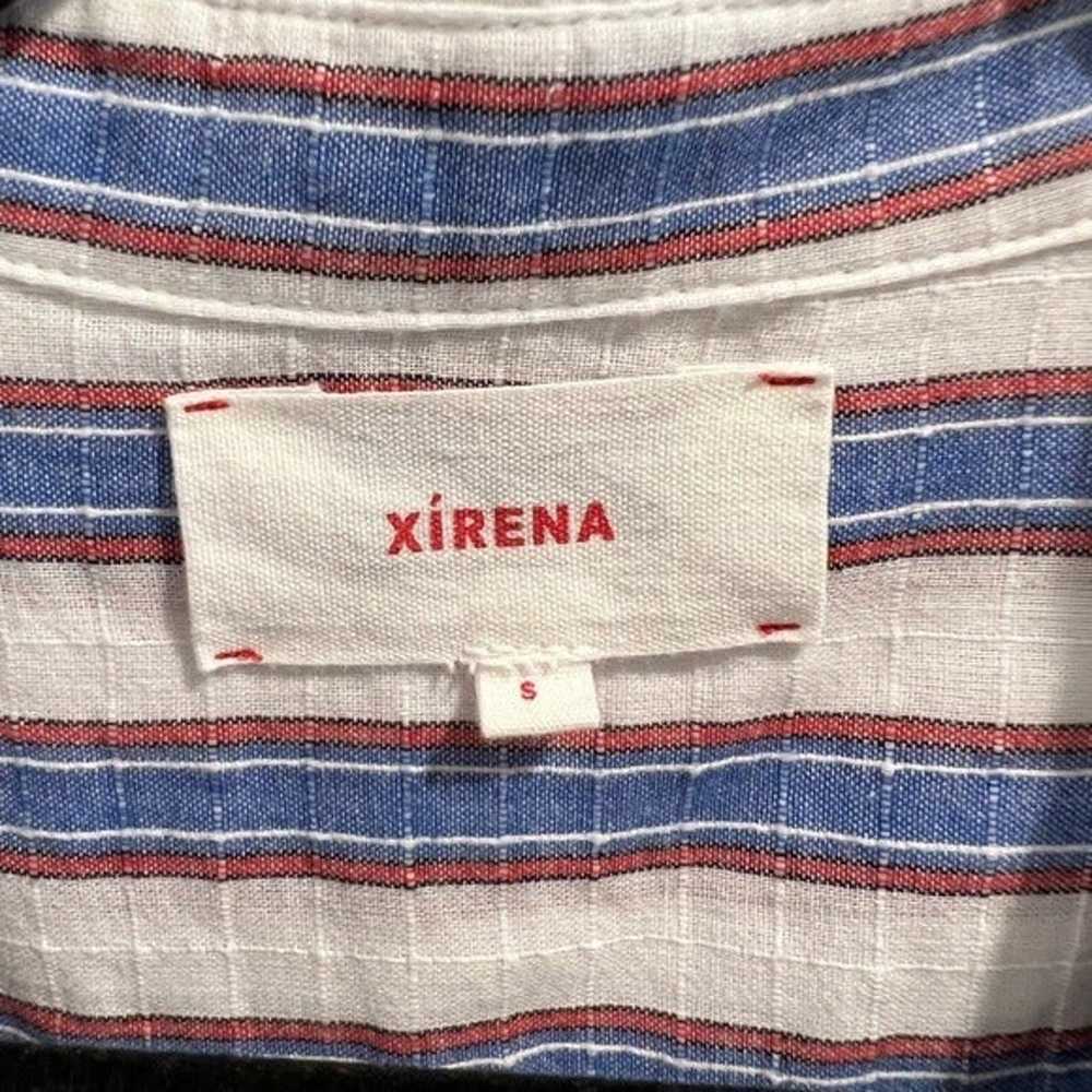 Xirena Channing blue striped shirt Wyndsurf - image 6
