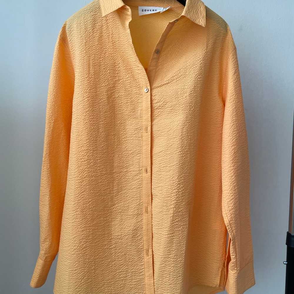 Orange Button Up Shirt - image 1