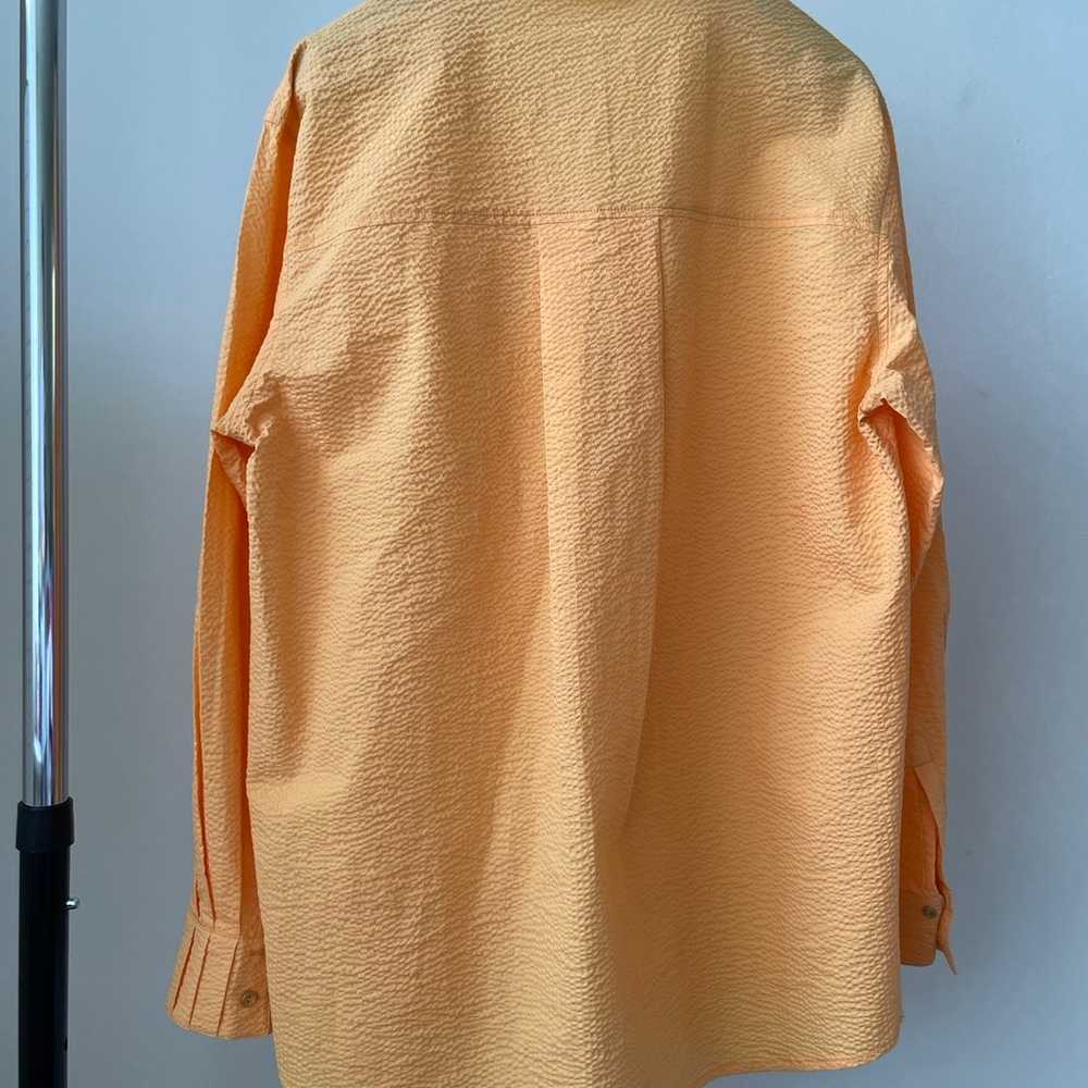 Orange Button Up Shirt - image 2