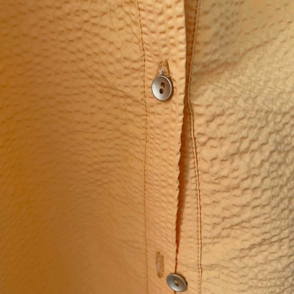 Orange Button Up Shirt - image 4