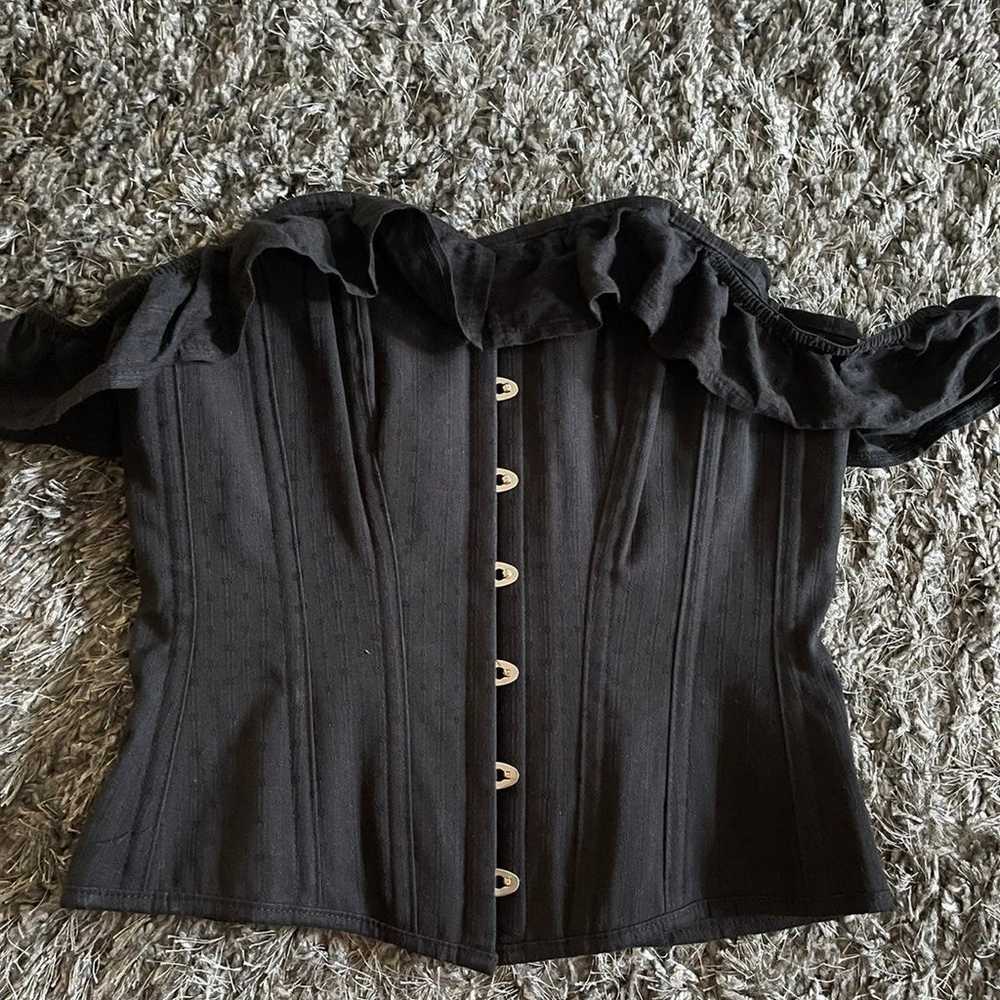 Black Corset story corset - image 3