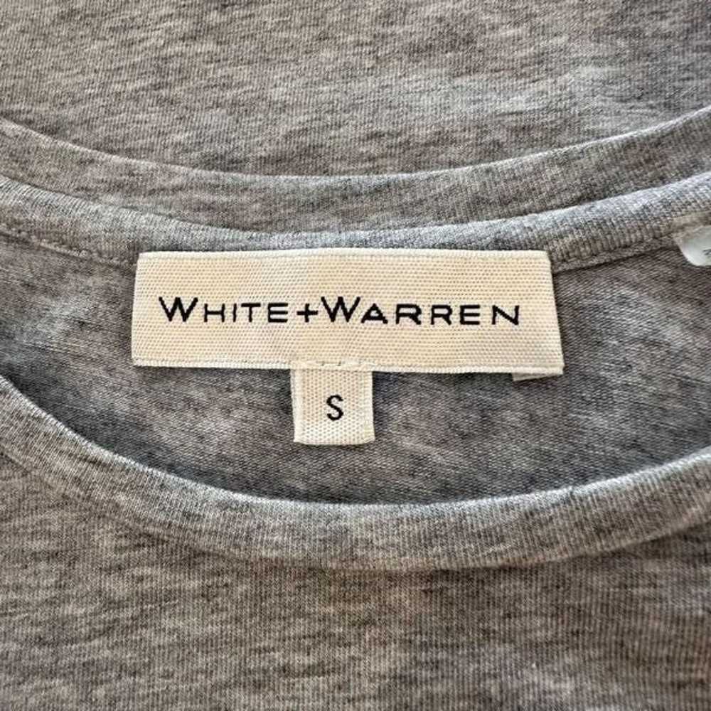 White + Warren Grey Long Sleeve Tee - image 3