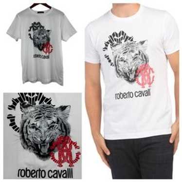 Roberto Cavalli スウェットシャツ トレーナー 虎 タイガー Roberto Cavalli スウェットシャツ トレーナー 虎 タイガー