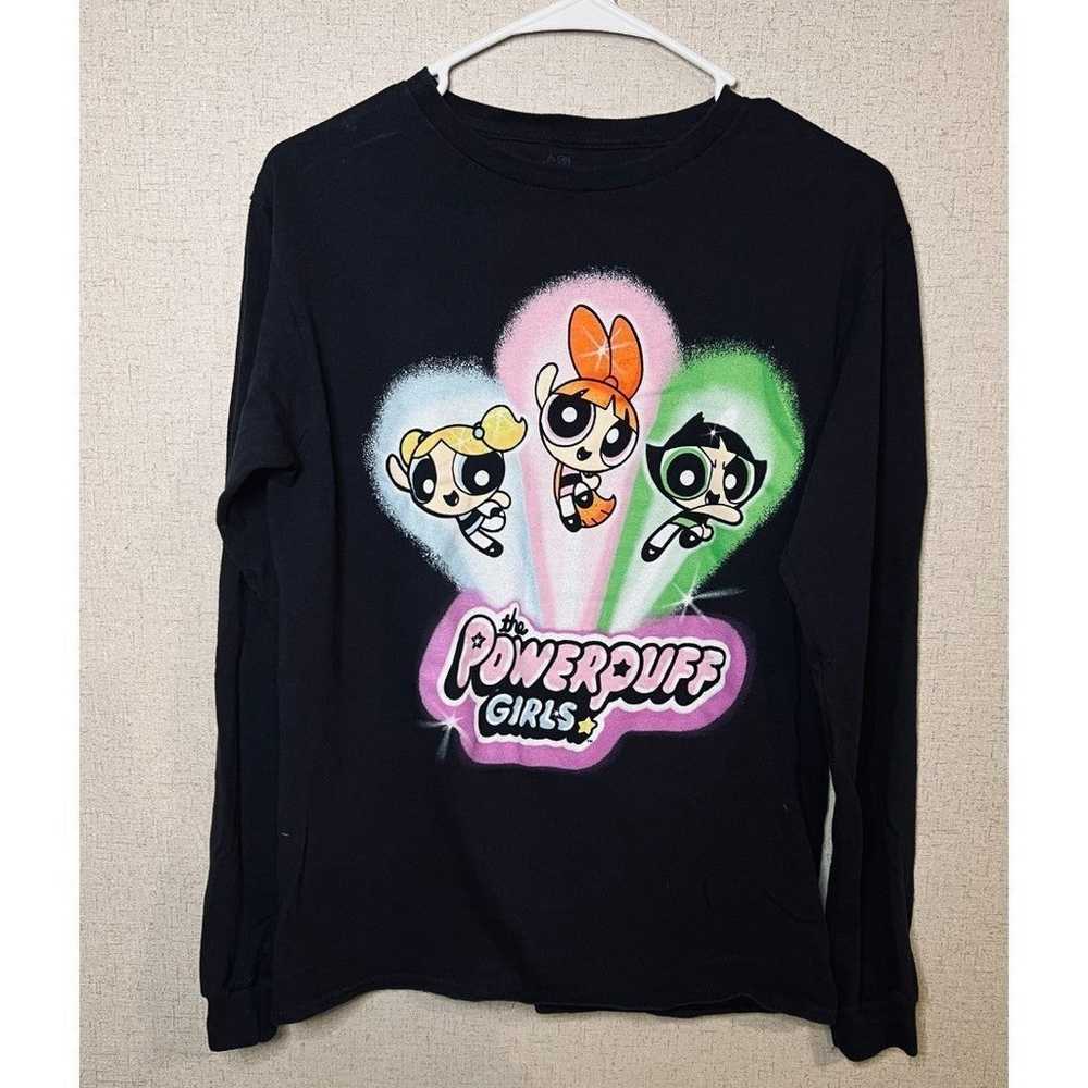 PowerPuff Girls Y2K CN Long sleeve Shirt size sma… - image 1