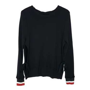 Pam & Gela Side Slit Sweatshirt S Black Pullover … - image 1