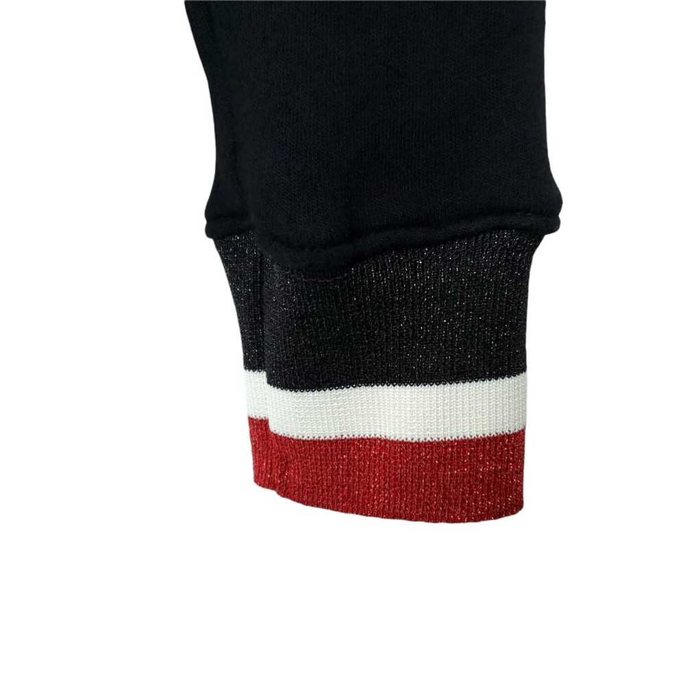 Pam & Gela Side Slit Sweatshirt S Black Pullover … - image 6