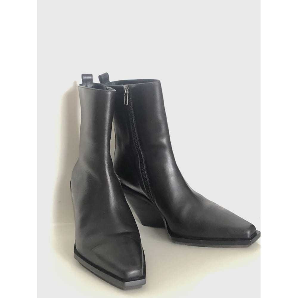 Ann Demeulemeester Leather ankle boots - image 4