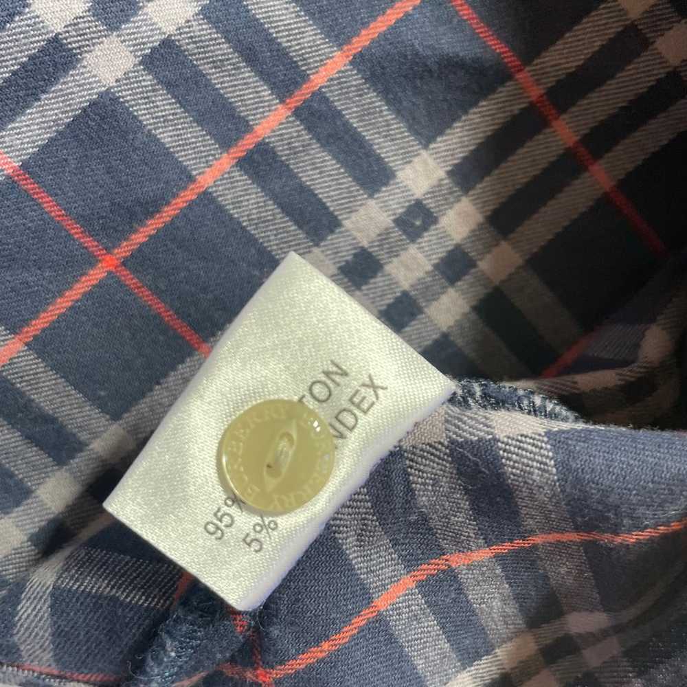 Burberry Nova Check Long Sleeve Shirt Women Vinta… - image 5