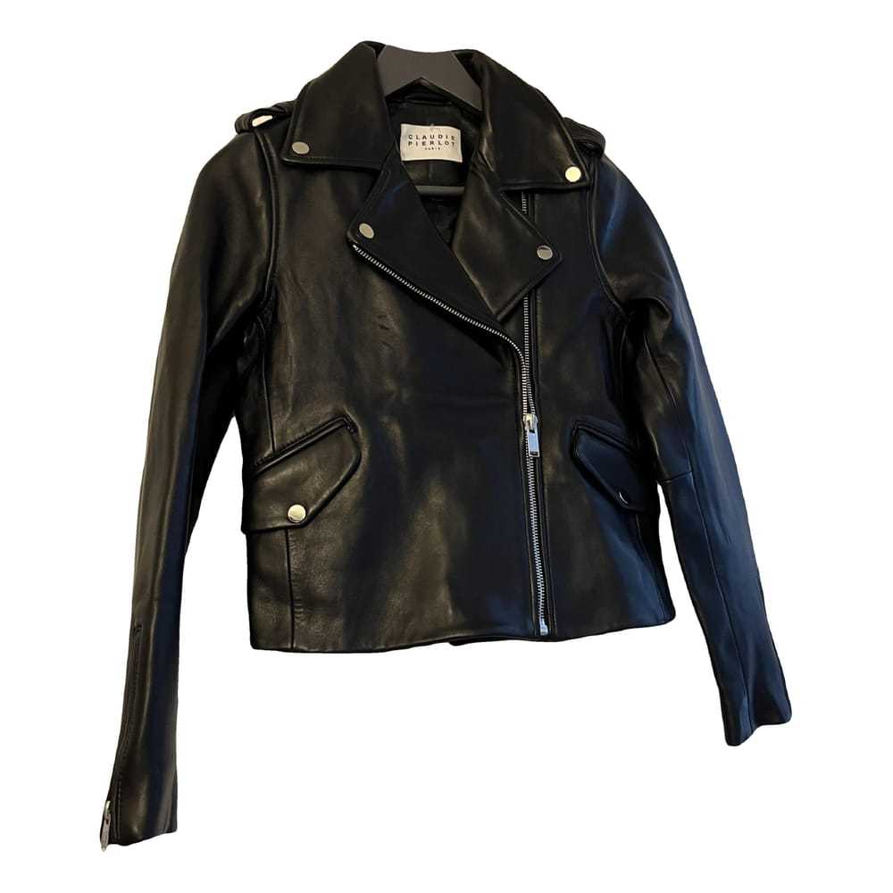 Claudie Pierlot Leather biker jacket - image 1